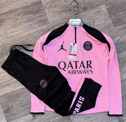 Conjunto Paris Saint-Germain Rosa Negro