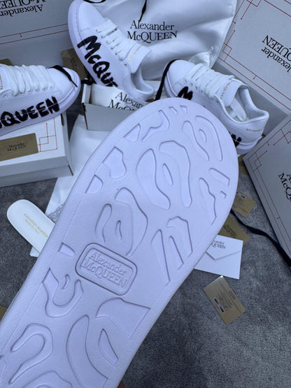 Alexander Mcqueen Blanco Grafiti
