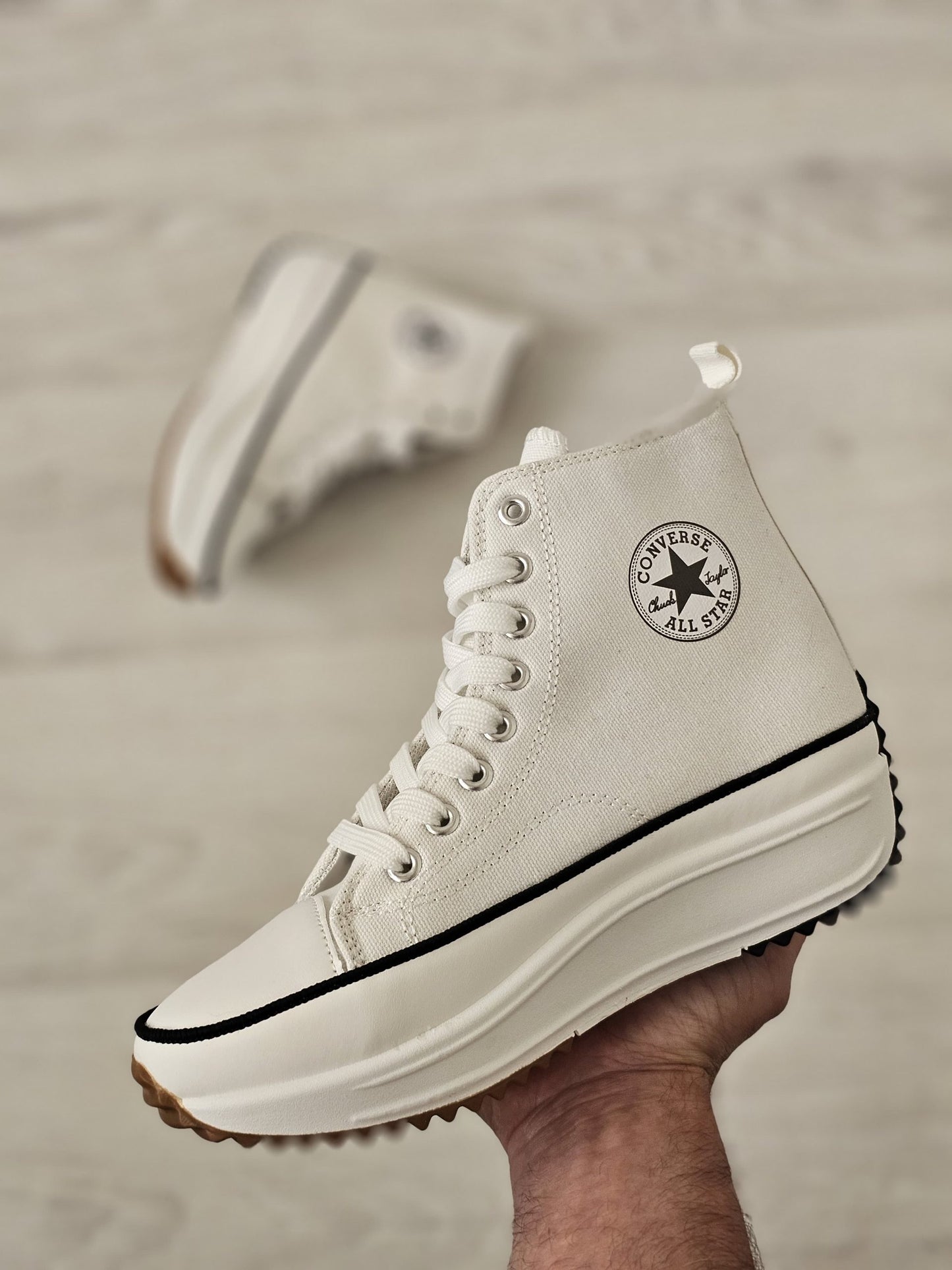 Converse Run Blanca Tela