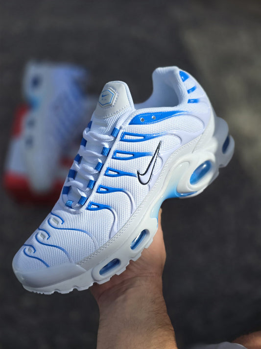 Nike TN Blanco Lineas Azules