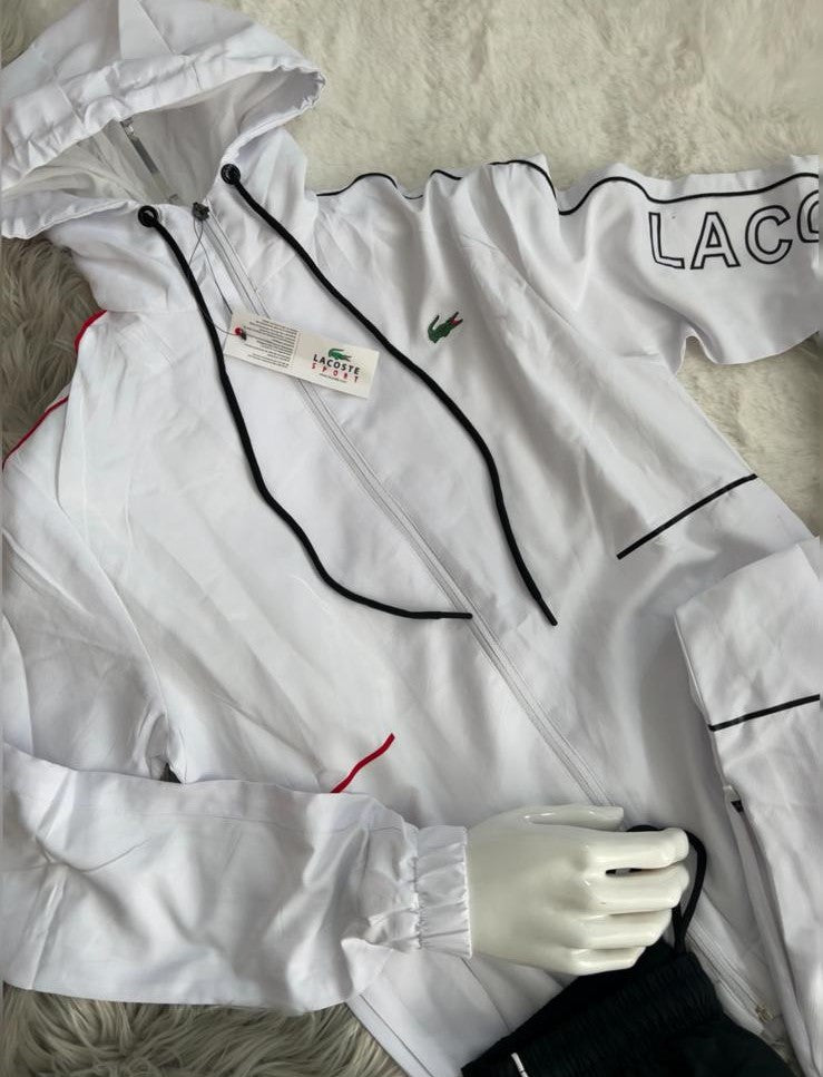 Chandal Lacoste Blanco