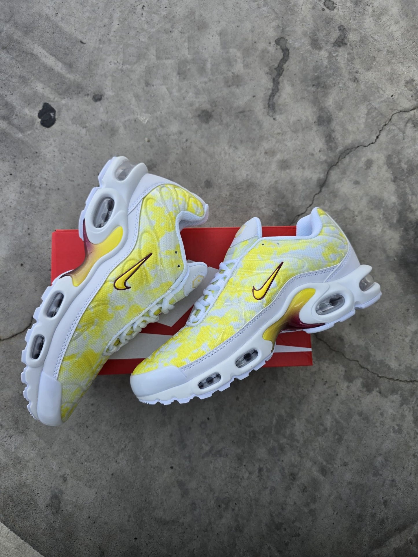 Nike TN Blanco Amarillo