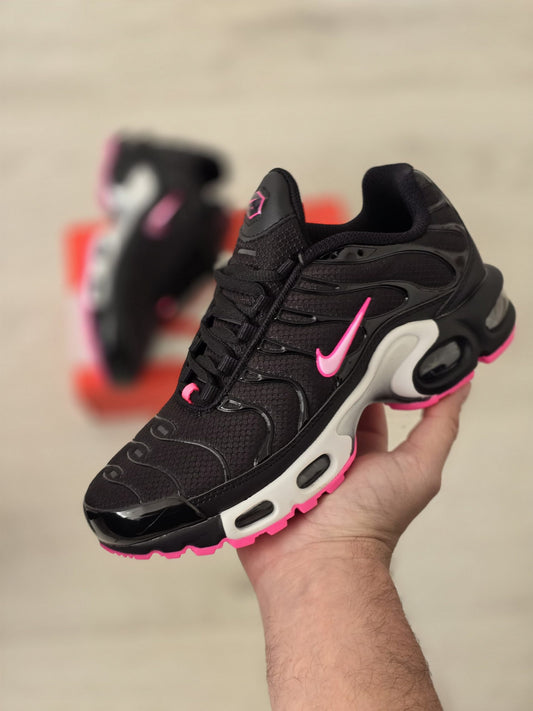 Nike TN Negro Logo Rosa