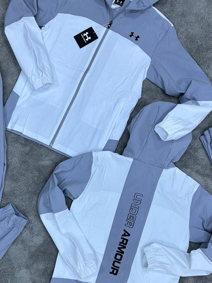 Chandal Under Armour Blanco Gris