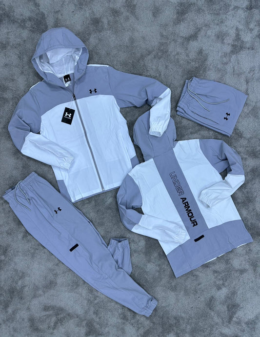 Chandal Under Armour Blanco Gris