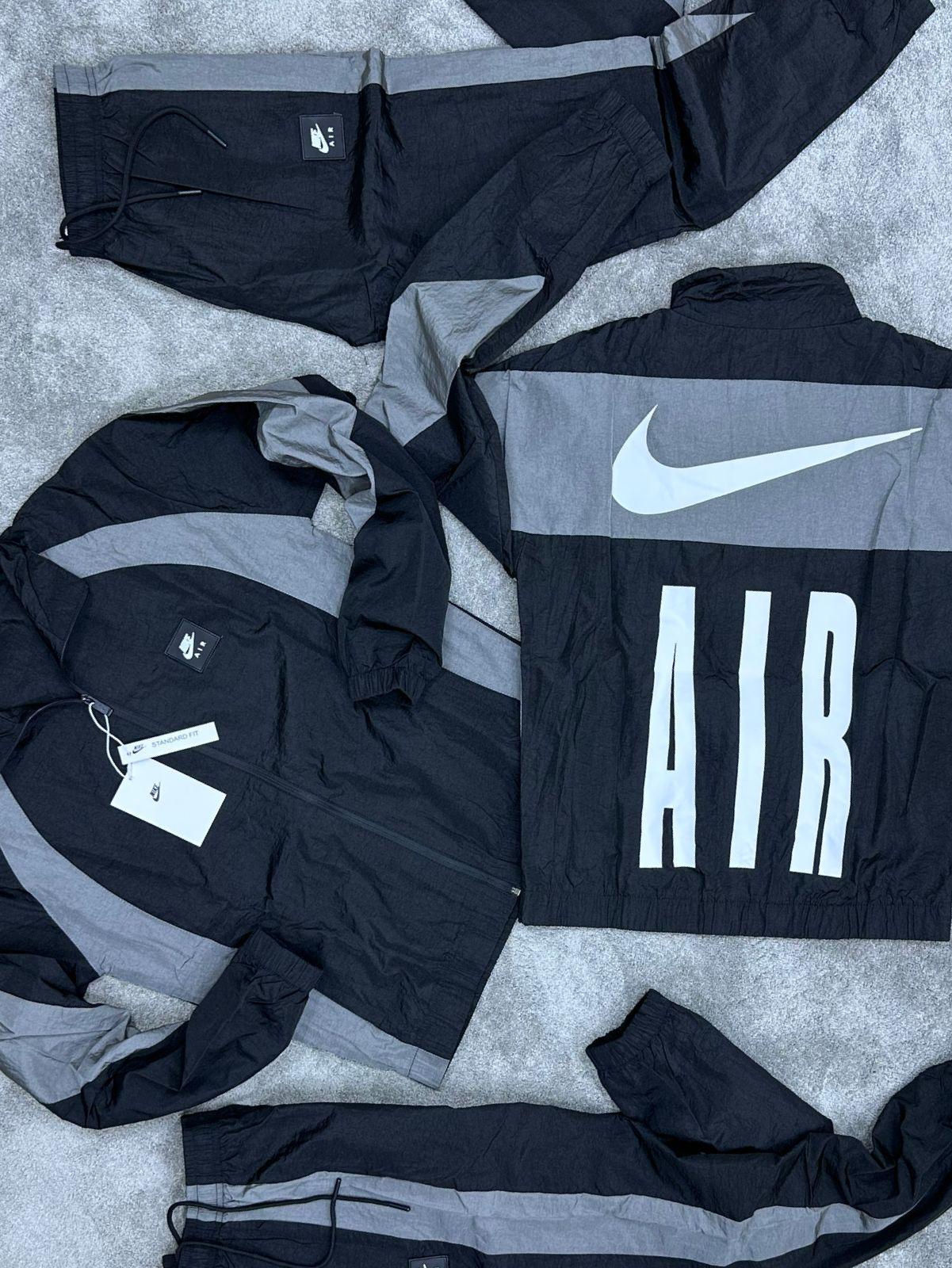 Chandal Nike Air Negro Gris