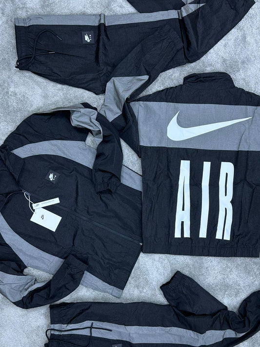 Chandal Nike Air Negro Gris