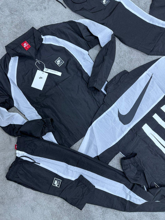 Chandal Nike Air Negro Gris Claro