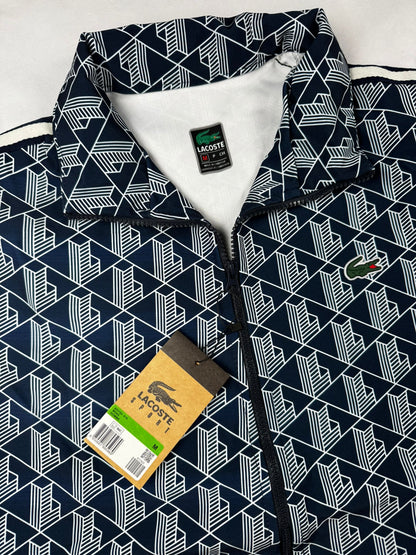 Chandal Lacoste Monograma Azul Oscuro