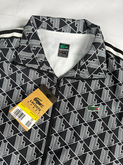 Chandal Lacoste Monograma Negro