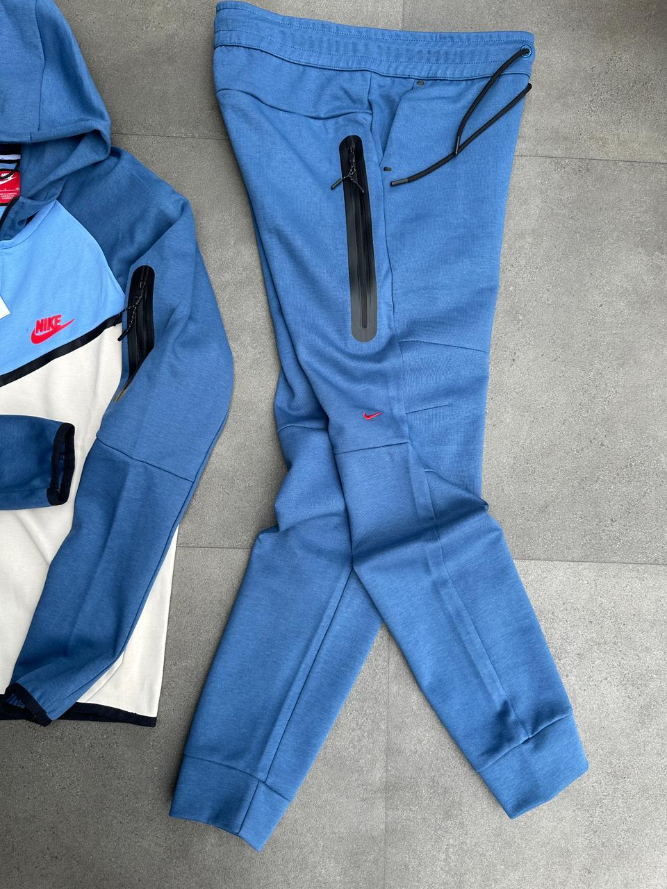 Chandal Nike Tech Doble Azul Blanco