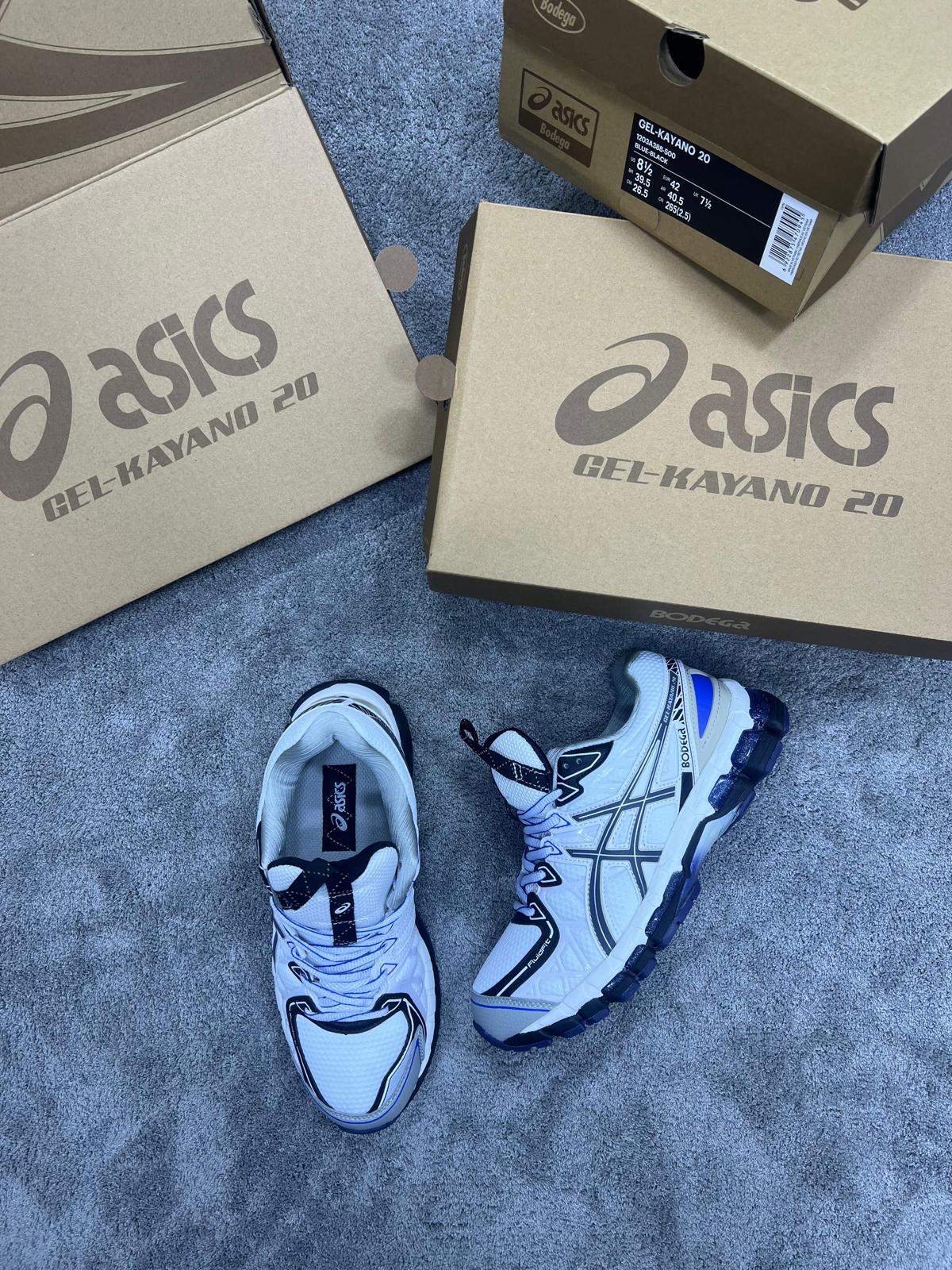 Asics Gel-Kayano 20 "Bodega" Blanco Azul