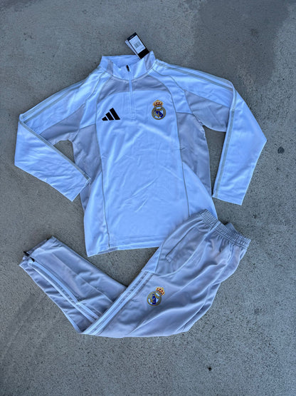 Chandal Real Madrid 2026 Blanco Gris