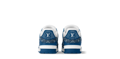 Louis Vuitton Trainer Blanco Azul