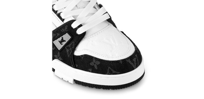 Louis Vuitton Trainer Blanco Negro