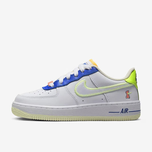 Nike Air Force 1 Blanco Suela Verde