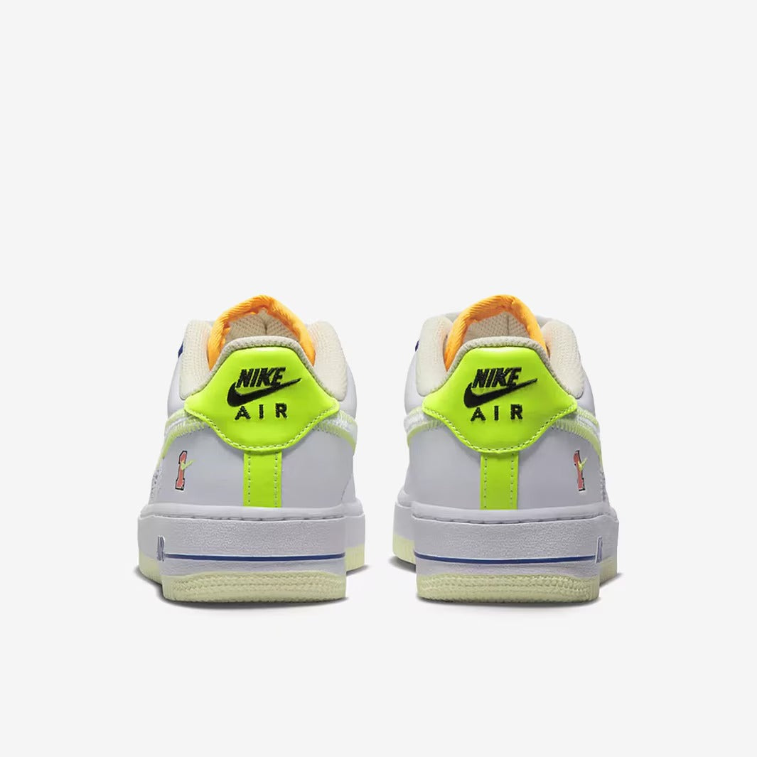 Nike Air Force 1 Blanco Suela Verde