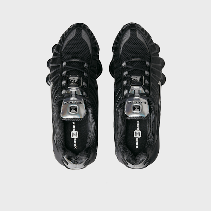 Nike Shox TL Negro Con Plata