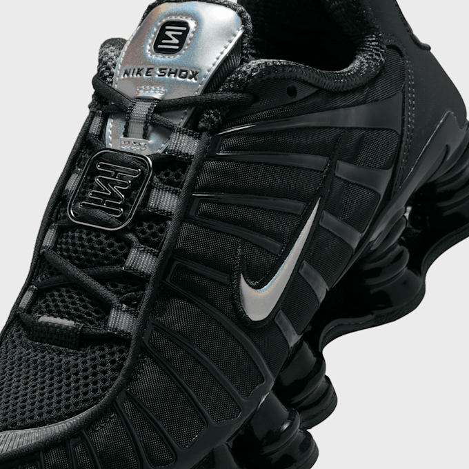 Nike Shox TL Negro Con Plata