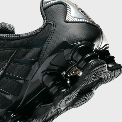 Nike Shox TL Negro Con Plata