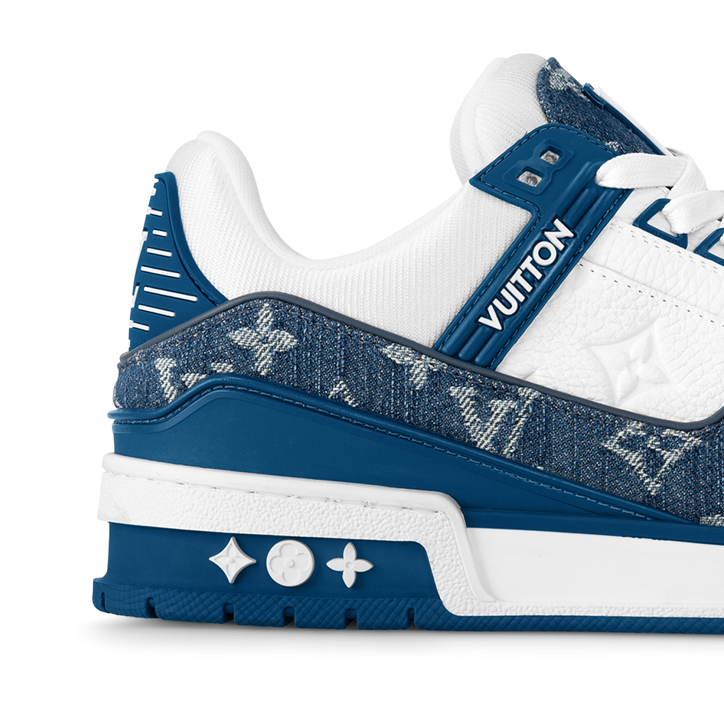 Louis Vuitton Trainer Blanco Azul