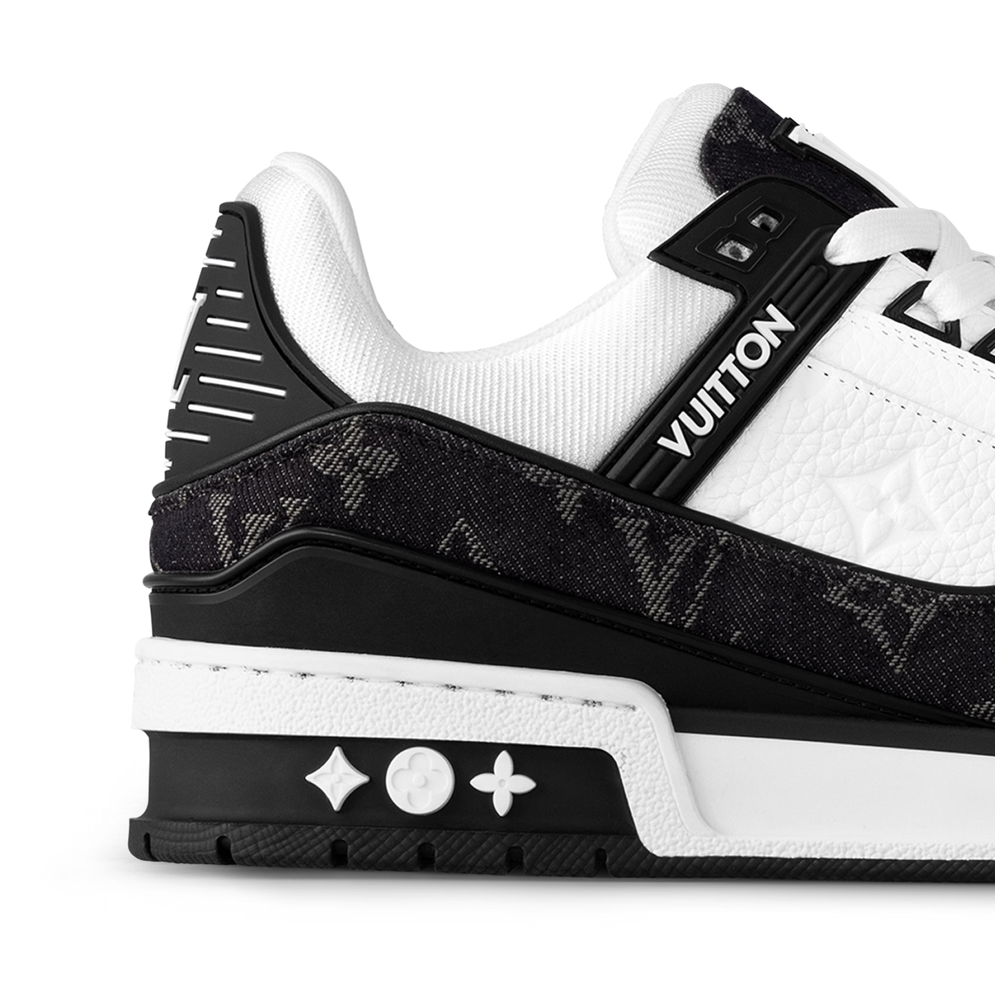 Louis Vuitton Trainer Blanco Negro