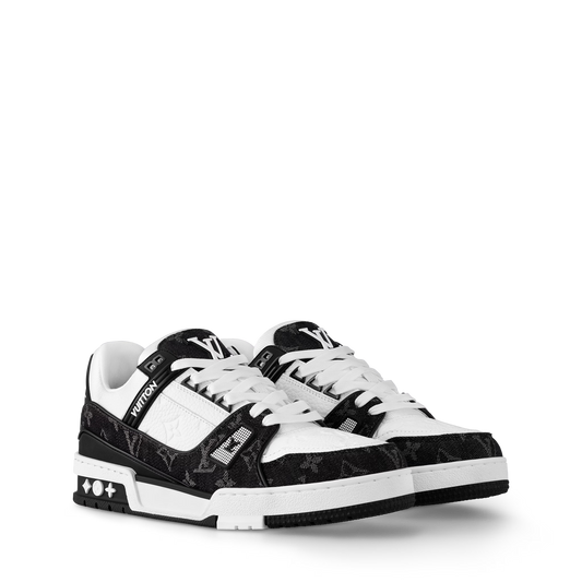 Louis Vuitton Trainer Blanco Negro