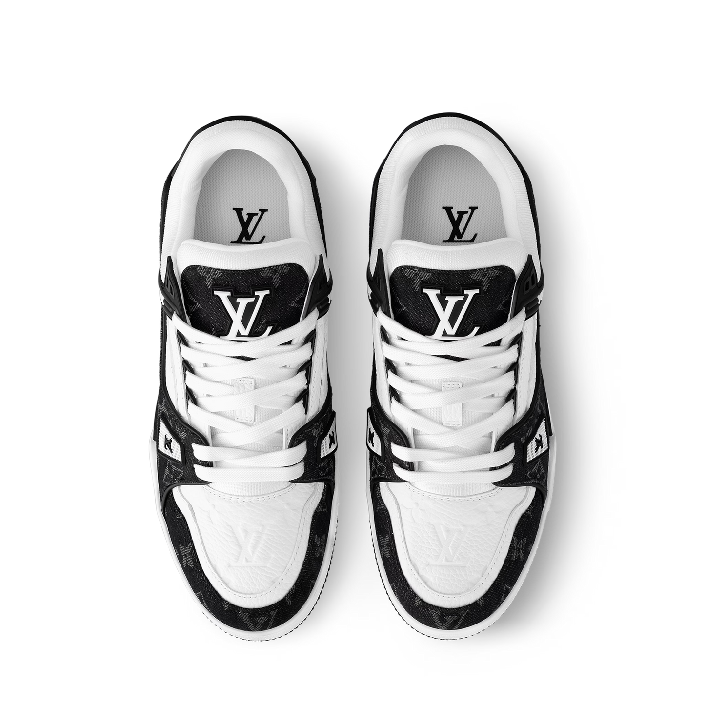 Louis Vuitton Trainer Blanco Negro