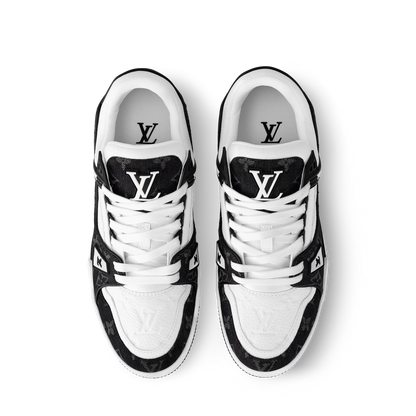 Louis Vuitton Trainer Blanco Negro